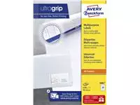 Etiket Avery Zweckform 3481 70x41mm wit 2100stuks