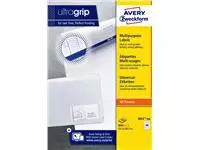 Etiket Avery Zweckform 3651-200 52.5x29.7mm wit 8000stuks