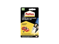 Secondelijm Pattex all plastic tube 2gram op blister