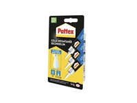 Een Secondelijm Pattex Classic mini trio tube 3x1gram op blister koop je bij Ziffo Kantoorcentrum BV