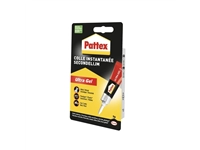 Een Secondelijm Pattex Ultra GEL tube 3 gram op blister koop je bij Dillen BV