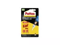 Een Secondelijm Pattex super gel tube 3gram op blister koop je bij Holzem Kantoorefficiency