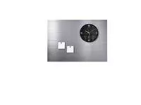 Een Wandklok Unilux On Time Ø 30.5cm zwart/wit koop je bij Van Leeuwen Boeken- en kantoorartikelen