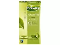 Een Thee Pickwick Fair Trade green pure 25x1.5gr koop je bij Van Leeuwen Boeken- en kantoorartikelen