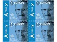 Een Postzegel Belgie Waarde 1 Europa pak à 50 stuks koop je bij Unimark Office B.V.
