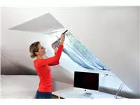 Insectenhor tesa® Insect Stop Klittenband voor dakramen 1,2x1,4m antraciet