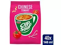 Een Cup-a-Soup Unox machinezak Chinese tomaat 140ml koop je bij KantoorProfi België BV