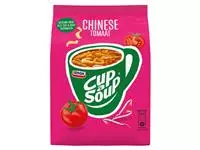 Een Cup-a-Soup Unox machinezak Chinese tomaat 140ml koop je bij EconOffice