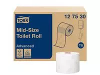 Een Toiletpapier Tork Mid-size T6 premium 2-laags 100m wit 127530 koop je bij EconOffice