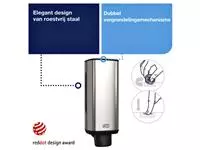 Een Dispenser Tork Image lijn S4 zeep en handdesinfectiemiddel rvs 460010 koop je bij EconOffice
