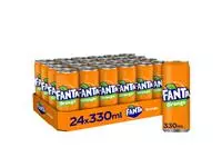 Een Frisdrank Fanta orange blik 330ml koop je bij Totaal Kantoor Goeree