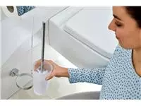 Een Toiletborstelset tesa® Smooz verchroomd metaal zelfklevend koop je bij KantoorProfi België BV