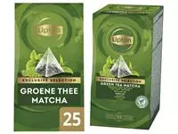 Thee Lipton Exclusive groene thee matcha 25x2gr