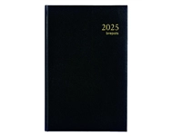 Een Agenda 2025 Brepols Saturnus Lima 2 jours/1 page noir koop je bij QuickOffice BV