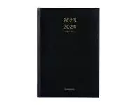 Een Agenda 2024 2025 Brepols Bretime Lima 16maanden 7dagen/2pagina's zwart koop je bij Ziffo Kantoorcentrum BV