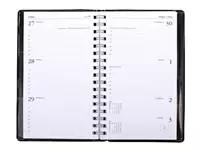 Buy your Agenda 2025 Ryam Memoplan 7 Suprema ringplastic 7dagen/2pagina's zwart at QuickOffice BV