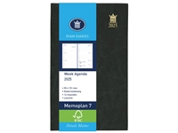 Buy your Agenda 2025 Ryam Memoplan 7 Mundior 7dagen/2pagina's zwart at QuickOffice BV