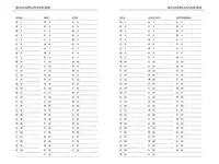 Agenda 2025 Ryam Memoplan 7 Mundior 7dagen/2pagina's zwart