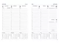 Een Agenda 2025 Ryam Weekplan Plus Mundior 7dagen/2pagina's zwart koop je bij Alles voor uw kantoor