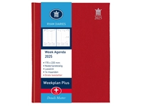 Buy your Agenda 2025 Ryam Weekplan Plus Mercury 7dagen/2pagina's rood at QuickOffice BV