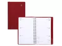 Buy your Agenda 2025 Ryam Memoplan 7 Suprema ringplasic 7dagen/2pagina's bordeaux at QuickOffice BV