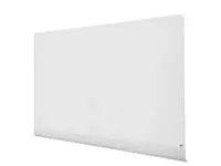 Een Glasbord Nobo Impression Pro afgeronde hoeken 1900x1000mm briljant wit koop je bij KantoorProfi België BV