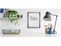 Een Whiteboard Nobo 28x21.5cm gewelfd koop je bij Van Leeuwen Boeken- en kantoorartikelen