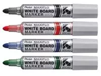 Een Viltstift Pentel MWL5M Maxiflo whiteboard rond 3mm groen koop je bij EconOffice