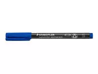 Een Viltstift Staedtler Lumocolor 313 permanent S blauw koop je bij EconOffice