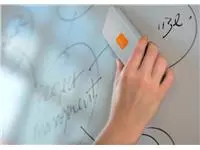Een Whiteboardwisser Nobo magnetisch met verwisselbare strips koop je bij EconOffice