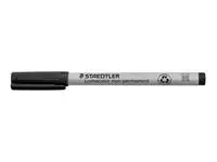 Een Viltstift Staedtler Lumocolor 315 non permanent M zwart koop je bij EconOffice