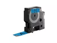 Buy your Labeltape Dymo LabelManager D1 polyester 19mm zwart op blauw at QuickOffice BV