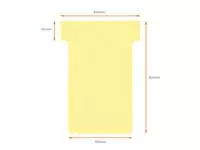 Een Planbord T-kaart Nobo nr 2 48mm geel koop je bij Van Leeuwen Boeken- en kantoorartikelen
