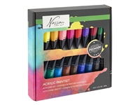 Een Acrylverf Nassau fine art doos à 18 tubes à 36ml koop je bij Alles voor uw kantoor