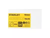 Een Lame sécable Stanley 18mm 10x 10 pièces koop je bij Van Hoye Kantoor BV