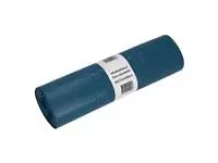 Een Afvalzak Cleaninq 65/25x140cm LDPE recycled T70 240L blauw koop je bij L&amp;N Partners voor Partners B.V.
