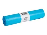 Een Afvalzak Powersterko HDPE T23 58x100cm 70L blauw koop je bij EconOffice