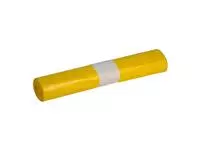 Een Afvalzak Powersterko HDPE T25 70x110cm 120L geel koop je bij Kantoorvakhandel van der Heijde