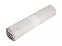 Een Afvalzak Powersterko LDPE T100R 90x120cm 190L wit koop je bij Kantoorvakhandel van der Heijde