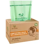 Een Afvalzak bio Mr.Green Mind 26x29cm 2-3 liter dispenser 250 stuks koop je bij Unimark Office B.V.