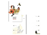 Een Agenda 2025 Hallmark Marjolein Bastin 79x110mm 7dagen/2pagina&#39;s vogels koop je bij Goedkope Kantoorbenodigdheden