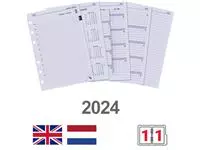 Een Agendavulling 2025 Kalpa A5 1dag/1pagina koop je bij EconOffice