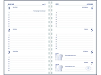 Een Agendavulling 2025 Ryam Memoplan 7 7dagen/2pagina&#39;s wit koop je bij Ziffo Kantoorcentrum BV