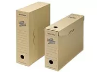 Een Archiefdoos Loeff Quick Box 3000 A4 335x240x80mm koop je bij Totaal Kantoor Goeree