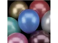 Een Ballonnen metallic 10 stuks koop je bij Alles voor uw kantoor