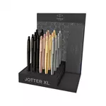 Een Balpen Parker Jotter XL Monochrome assorti medium 20 stuks koop je bij Totaal Kantoor Goeree