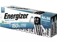 Een Batterij Energizer Max Plus 20xAA alkaline koop je bij Totaal Kantoor Goeree