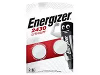 Een Batterij Energizer knoopcel 2xCR2430 lithium koop je bij Van Leeuwen Boeken- en kantoorartikelen