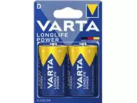 Een Batterij Varta Longlife Power 2xD koop je bij Kantoorvakhandel van der Heijde