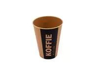 Een Beker IEZZY 180ml herbruikbaar Altijd Koffie 20 stuks bruin koop je bij L&amp;N Partners voor Partners B.V.